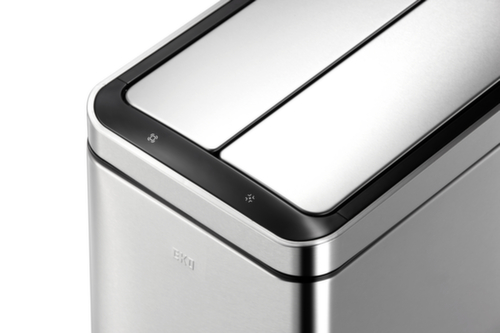 Sensor-afvalbak EKO Deluxe Phantom van RVS