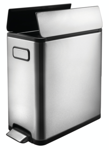 Verrijdbare RVS pedaalemmer EKO Ecofly