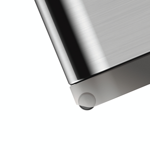 Verrijdbare RVS pedaalemmer EKO Ecofly