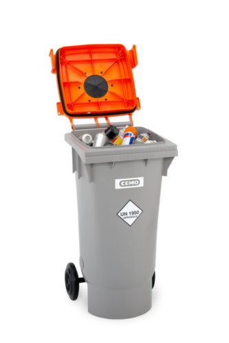 Cemo Opvangbak voor spuitbussen, inhoud 120 l