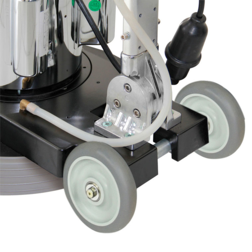 Krachtige eenschijfsmachine HERCULES met schrob- en shamponeerborstel, vermogen 1500 W