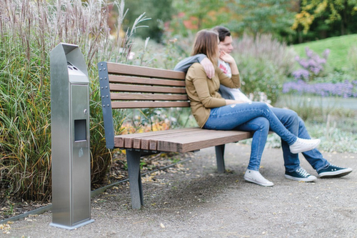 RVS combi-asbak BLOCK