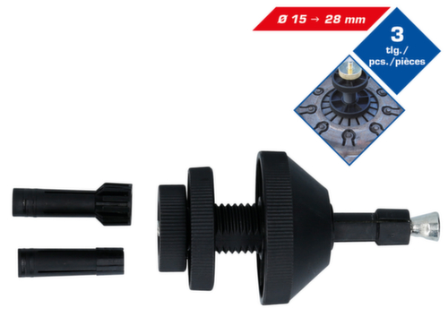 Universele koppeling centreer gereedschap set