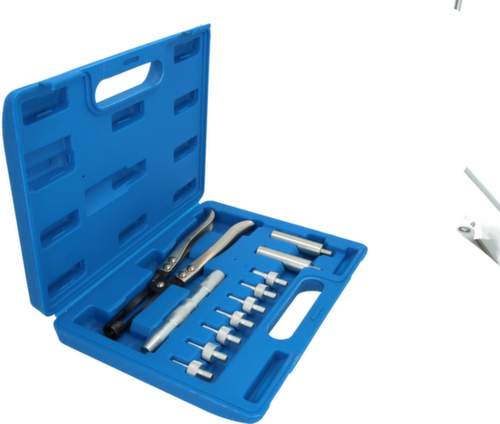 Montage- en demontageset voor klepsteelafdichting