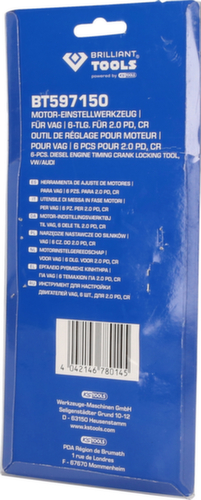 Motor afstel gereedschap set voor VAG 1.4