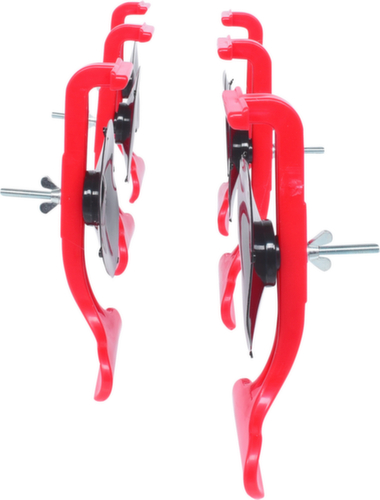 Trim bevestiging zuignap set