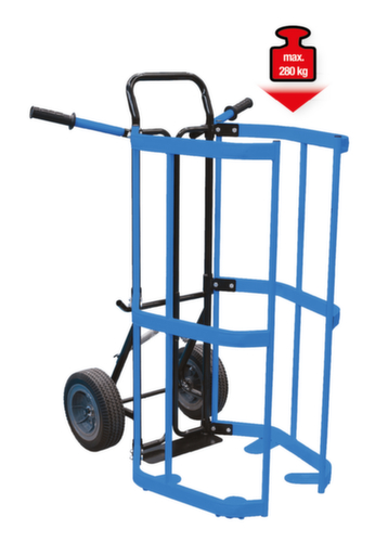 Trolley op wielen en vaten