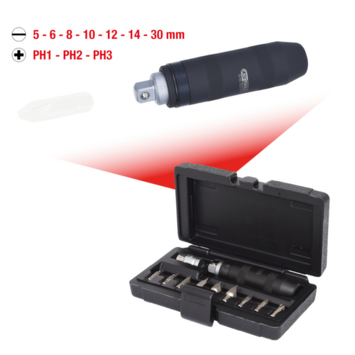 1/2" Hand slagschroevendraaierset