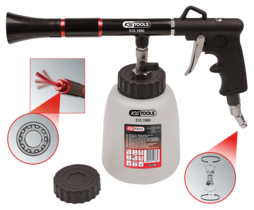 Perslucht reinigingspistool