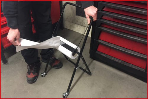 Vloerstandaard voor gipspapierrol