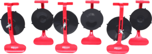 Trim bevestiging zuignap set