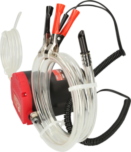 Elektrische aanzuig- en overhevelingspomp