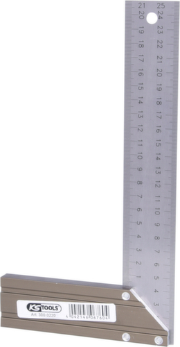 Timmerhoek met aluminium tong