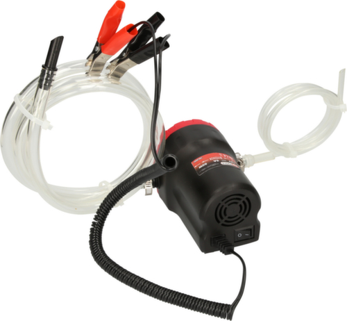 Elektrische aanzuig- en overhevelingspomp