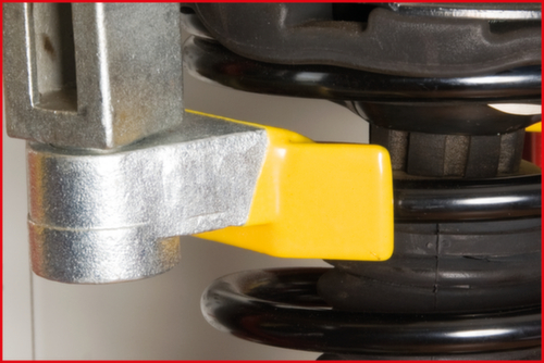 Perslucht staande veerspanner