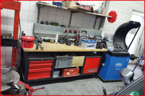 XXL werkbank met 3 laden en 1 deur