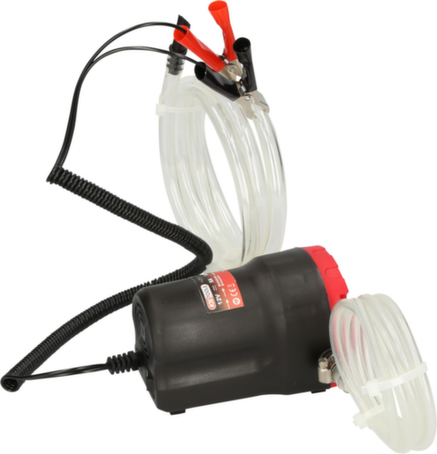 Elektrische aanzuig- en overhevelingspomp