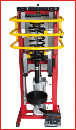 Perslucht staande veerspanner