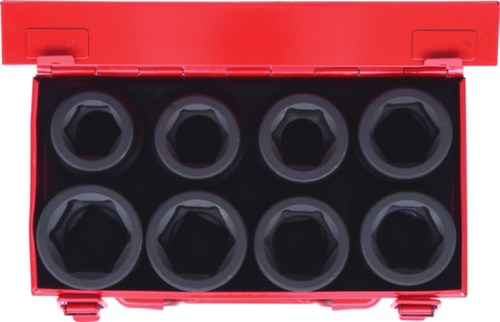 1" zeskant dopsleutelset