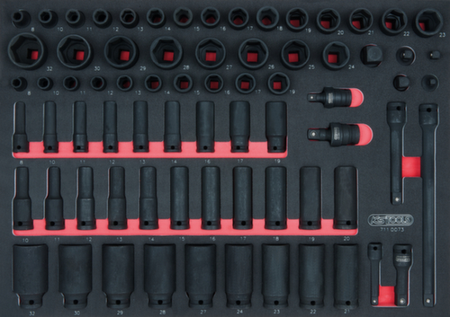 3/8"+1/2" SCS-dopsleutelset