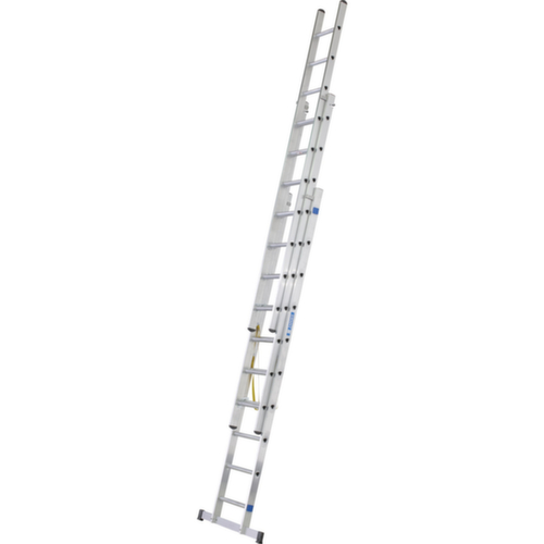 ZARGES Multifunctionele telescoopladder Skymaster DX, 3 x 10 driehoekige sporten