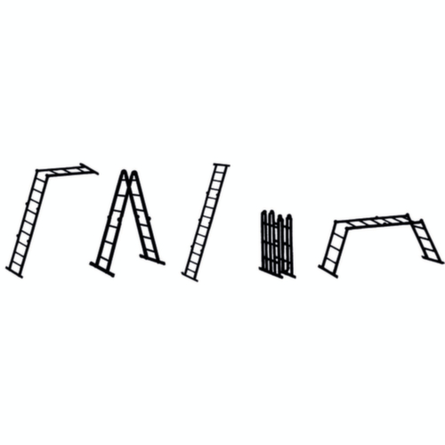 ZARGES Multifunctionele vouwladder