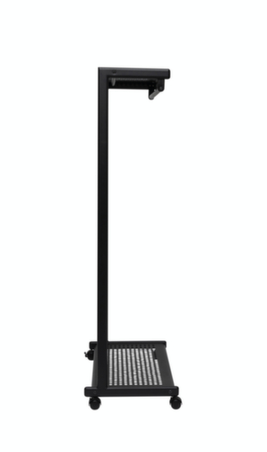 compact garderoberek MAULbolero verrijdbaar, RAL9004 signaalzwart