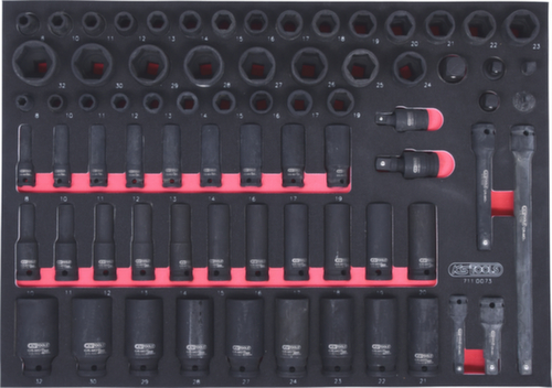 3/8"+1/2" SCS-dopsleutelset