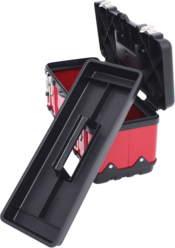 Kunststof plaatstalen gereedschapskist