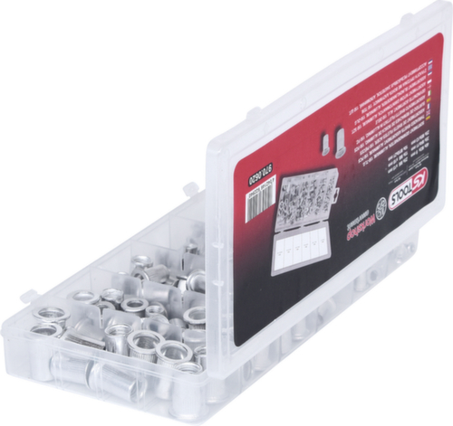 Assortiment klinknagels met schroefdraad