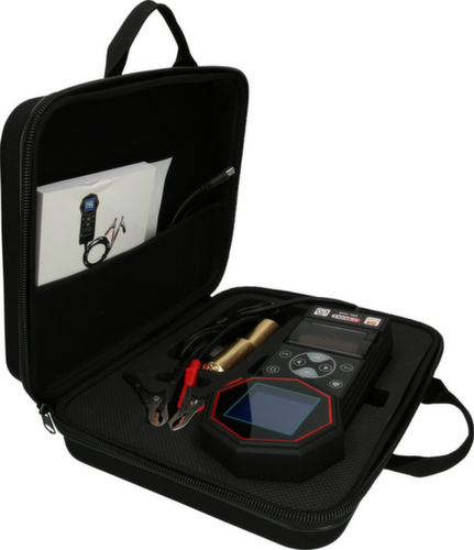 12V / 24V digitale batterij- en laadsysteemtester met geïntegreerde printer