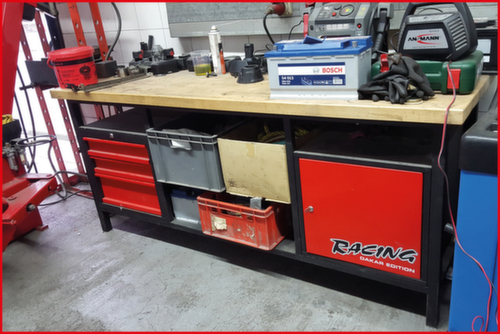 XXL werkbank met 3 laden en 1 deur