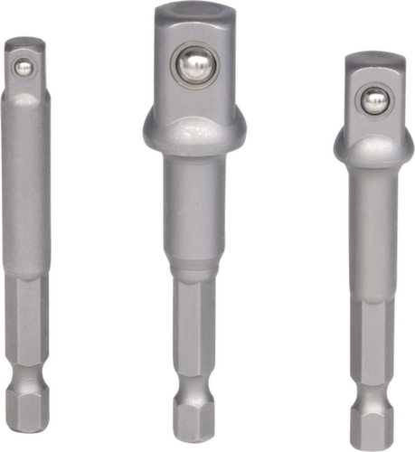 1/4" vierkant adapter set