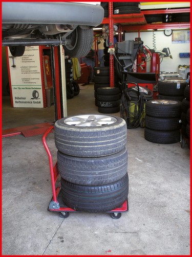 Platformwagen voor magazijn en werkplaats