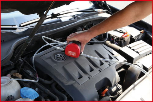 Elektrische aanzuig- en overhevelingspomp