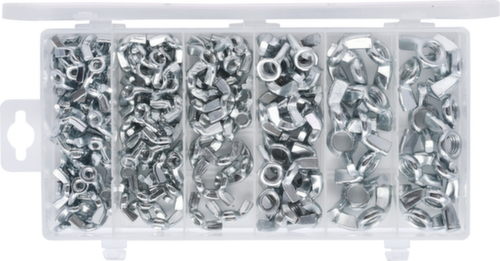 Assortiment vleugelmoeren