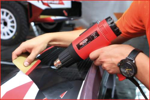 Set heteluchtgereedschap incl. 4 opzetstukken