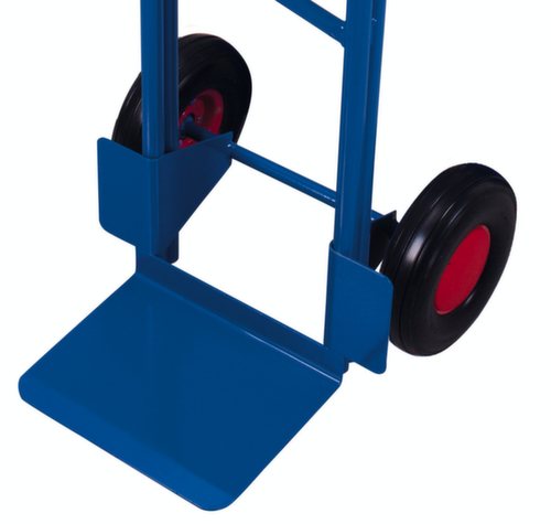 Pechveilige banden voor transportwagen