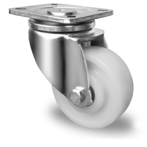 Cascoo Zwenkwiel, draagvermogen 300 kg, polyamide banden