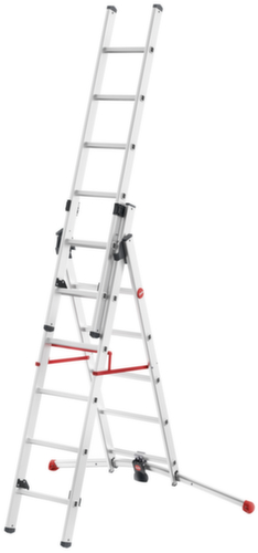 Hailo Driedelige multifunctionele reformladder S100 Profilot