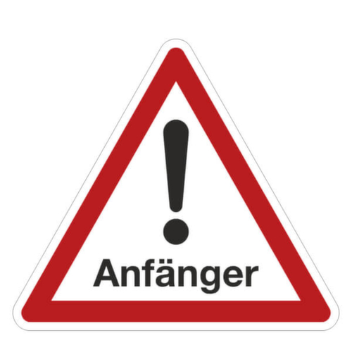 aanwijzingsbord SafetyMarking®, "Beginners"