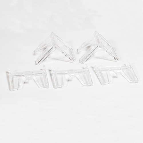 set beschermkappen voor vluchtdeur GfS Typ K, 2 x bevestigingshoek, 3 x eindafsluiting