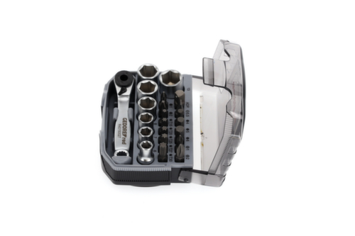 GEDORE R49005023 Dopsleutelset 1/4" 6-13mm +Bits 23 stuks