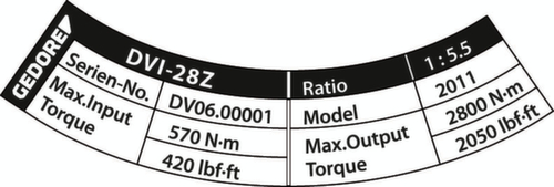 DVI-28Z Koppelvermenigvuldiger DREMOPLUS ALU 2800 Nm