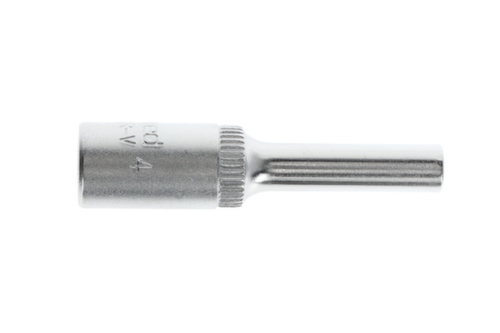 R41000409 Dop 1/4" zeskant 4 mm lengte 50 mm