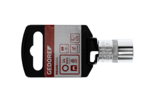 R51001404 Dopsleutelbit 3/8" zeskant 14 mm lengte 28 mm