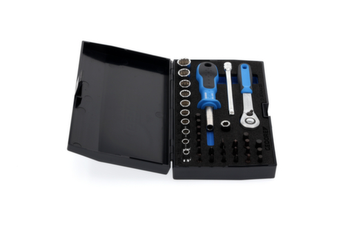 D 20 KAU-20 Dopsleutelset 1/4" 37-delig UD-IN-IS-PH-PZ-TX