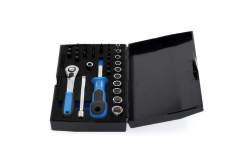 D 20 KAU-20 Dopsleutelset 1/4" 37-delig UD-IN-IS-PH-PZ-TX