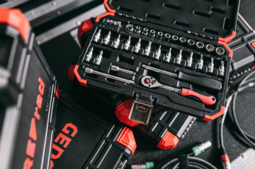 GEDORE R49003033 Dopsleutelset 1/4" 4-13mm 33 stuks