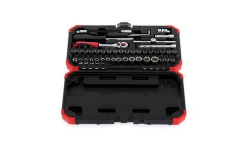 GEDORE R49003046 Dopsleutelset 1/4" 4-14mm 46 stuks